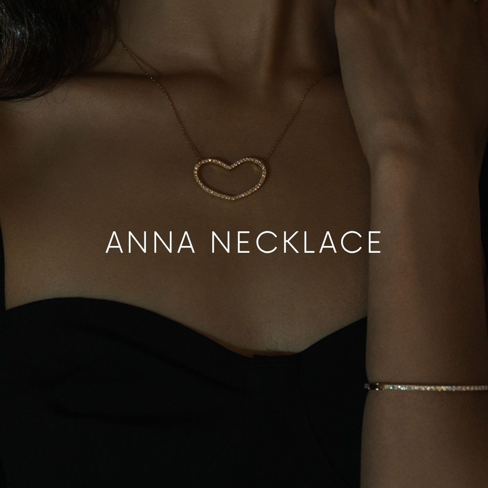 大人のためのハートジュエリー、ANNA｜人気のネックレスに待望のMEDIUMサイズが登場 - サムネイル