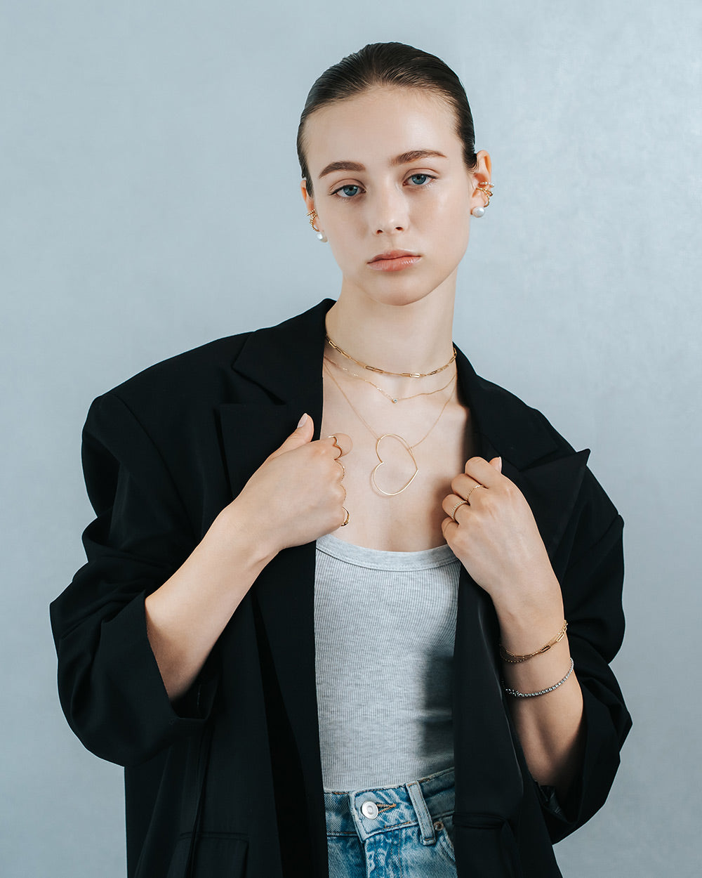MAGNOLIA TENNIS BRACELET　受注生産 - 写真7枚目