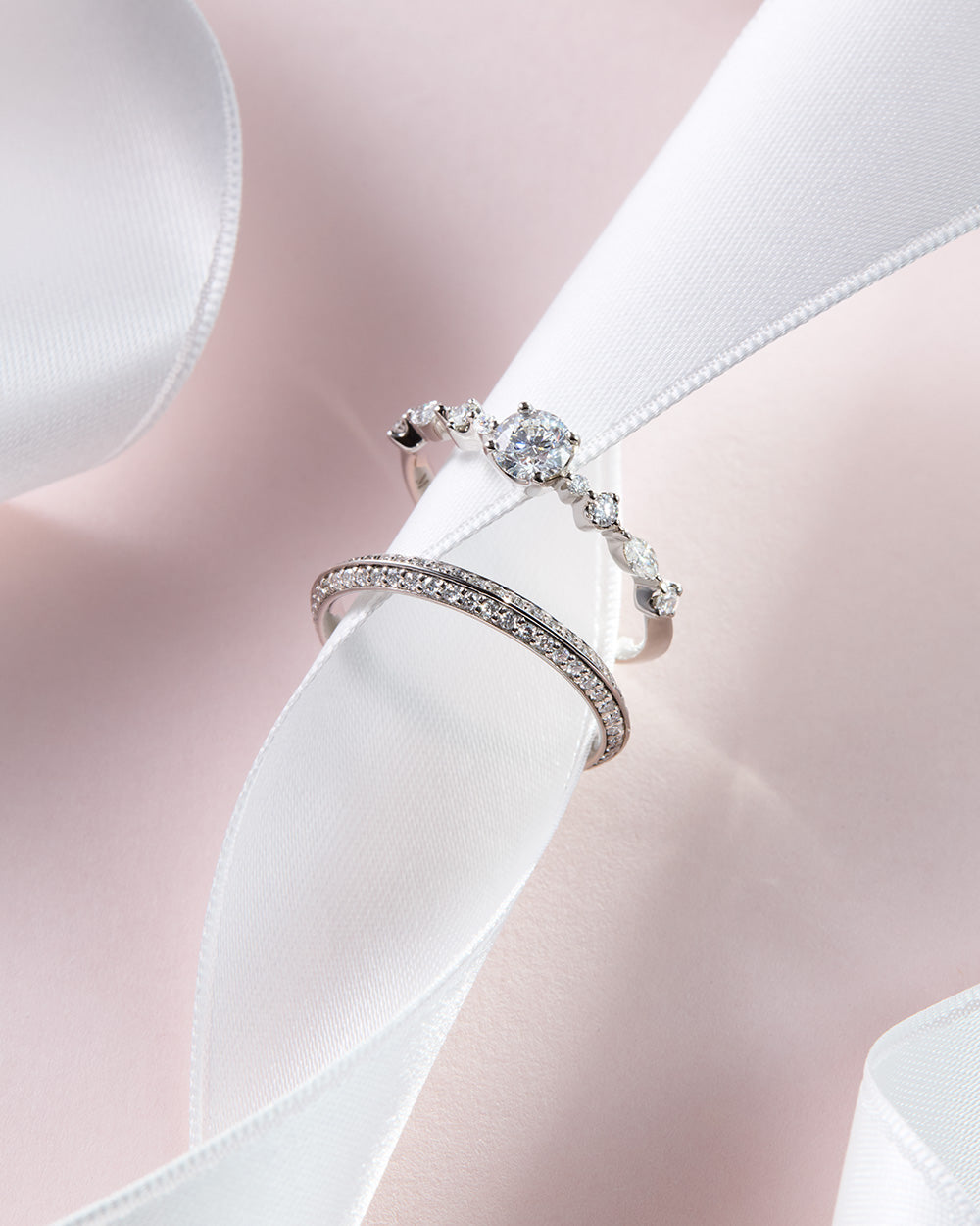 MAGNOLIA ETERNAL PAVÉ BAND RING - 写真3枚目