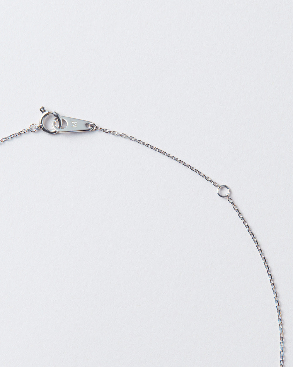 ANNA DIAMOND NECKLACE MEDIUM（受注生産）｜マグノリア・ホワイト