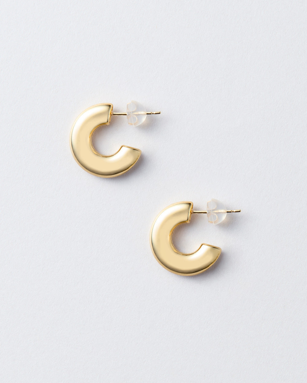 BOLD GOLD HOOP PIERCE　