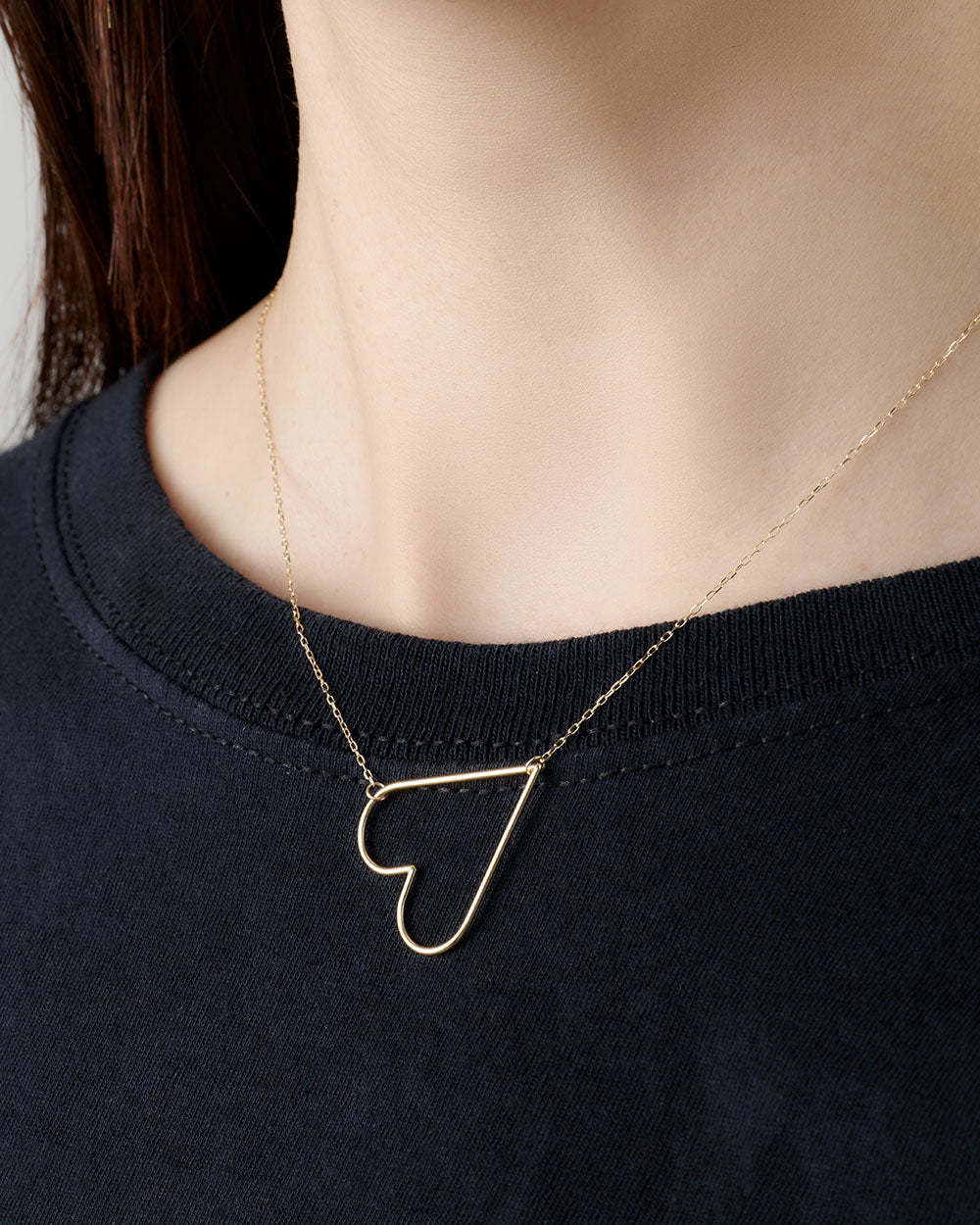 HEART OUTLINE NECKLACE　受注生産 - 写真5枚目