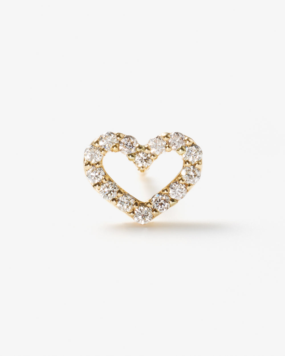 WIDE HEART PIERCE（片耳用）受注生産 - 写真1枚目