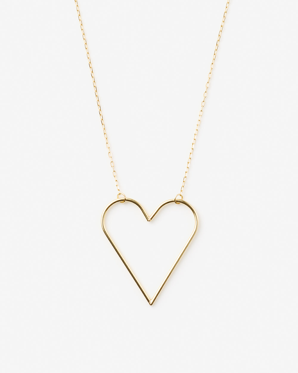 HEART OUTLINE NECKLACE　受注生産 - 写真1枚目