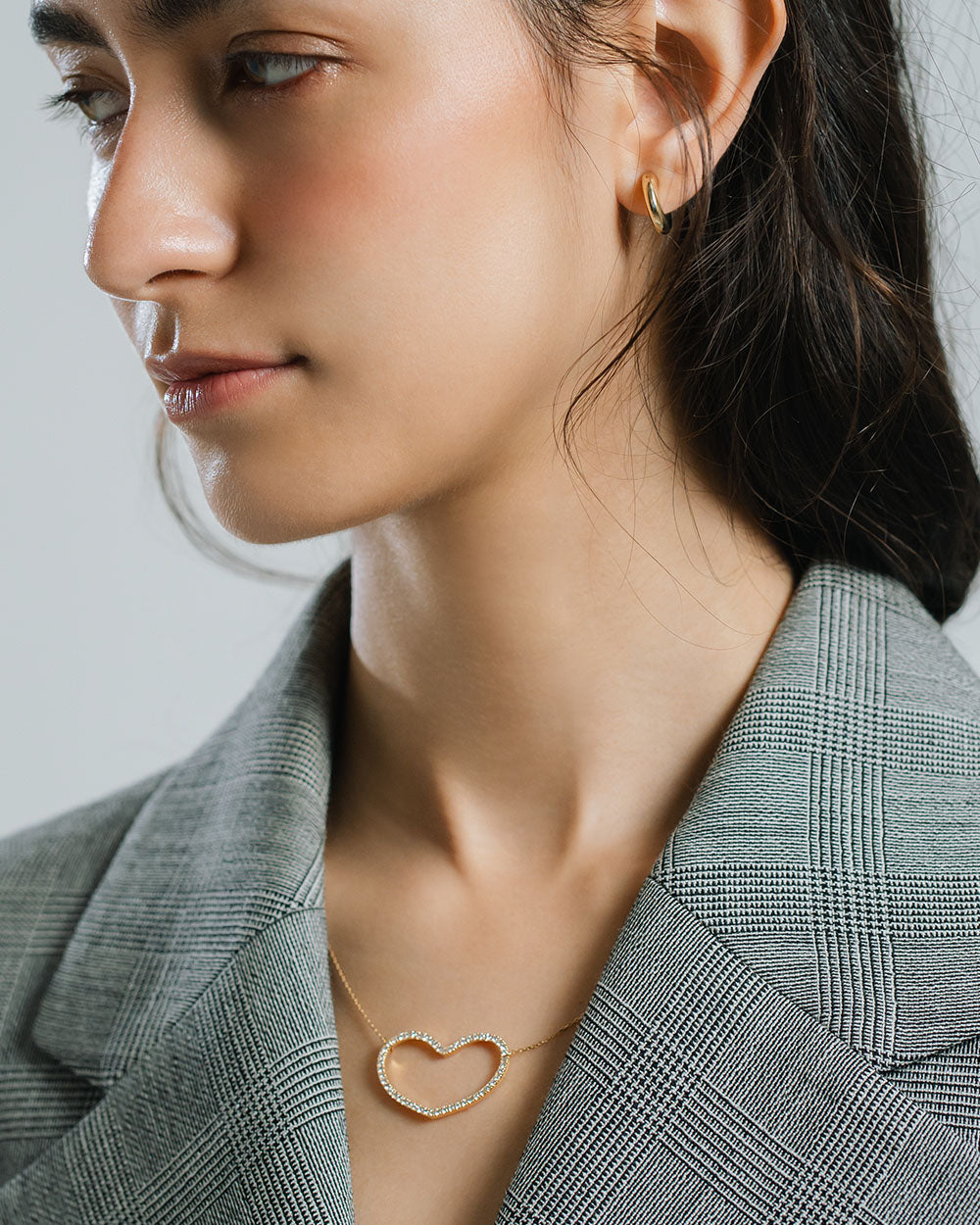 BOLD GOLD HOOP PIERCE　 - 写真4枚目