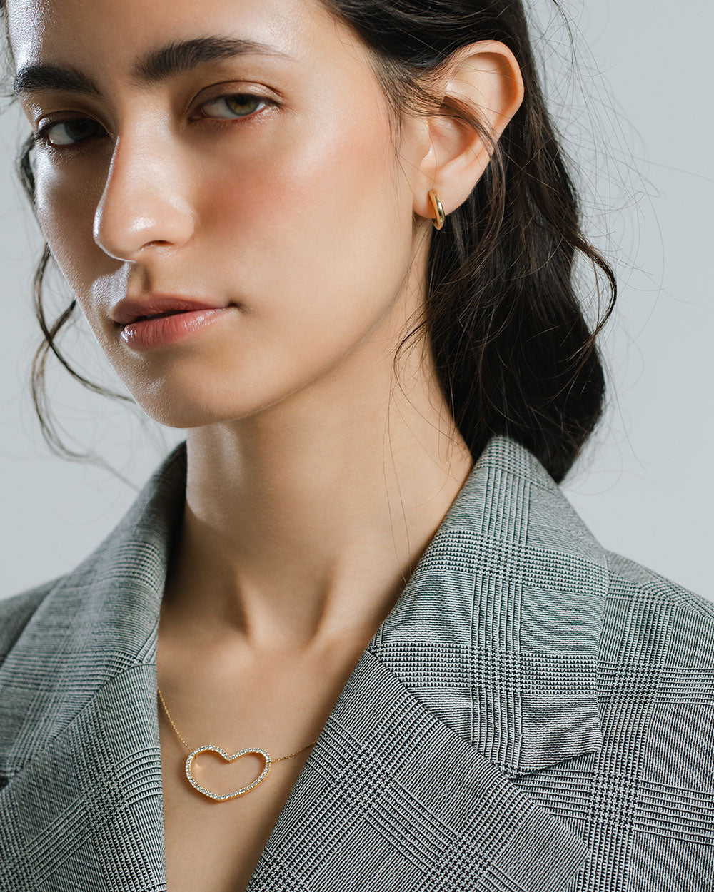 BOLD GOLD HOOP PIERCE　 - 写真5枚目