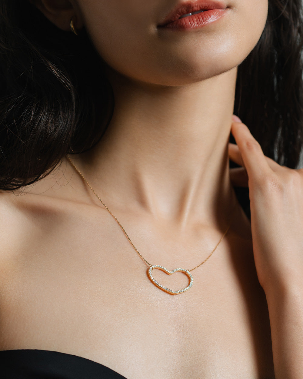ANNA DIAMOND NECKLACE MEDIUM　受注生産 - 写真8枚目