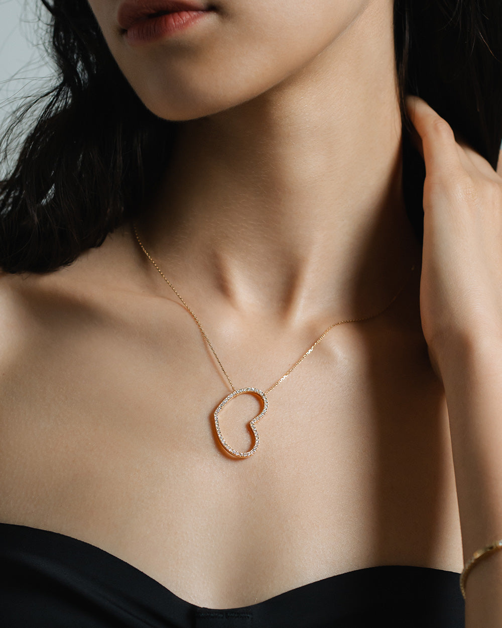 ANNA DIAMOND NECKLACE MEDIUM　受注生産 - 写真10枚目