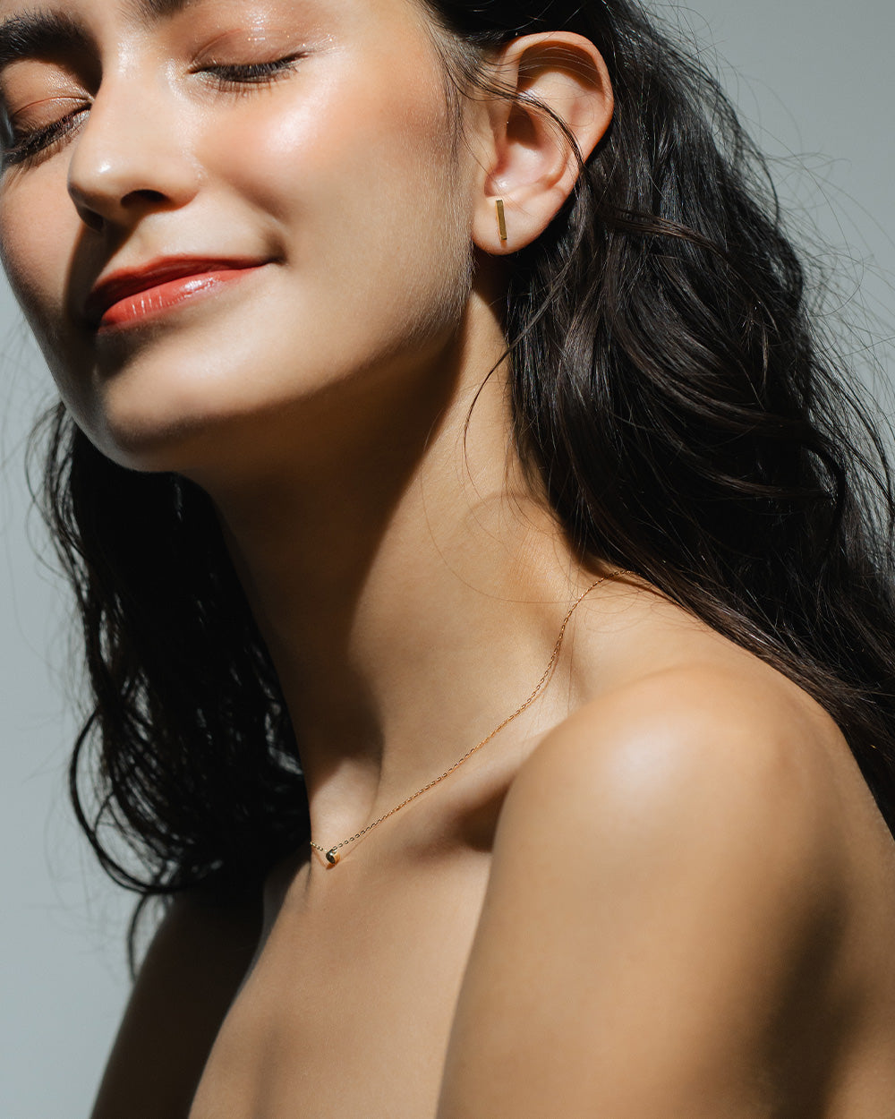 BOLD GOLD BAR PIERCE - 写真5枚目