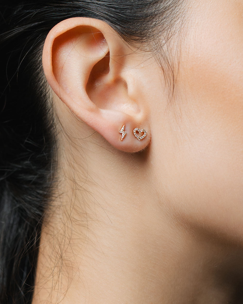 WIDE HEART PIERCE（片耳用）受注生産 - 写真5枚目