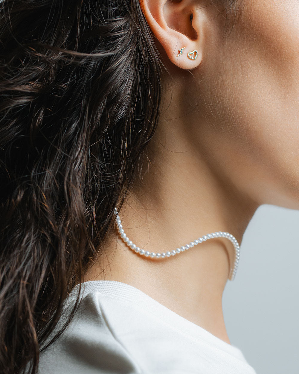 SCALLOP PEARL CHOKER　 - 写真4枚目