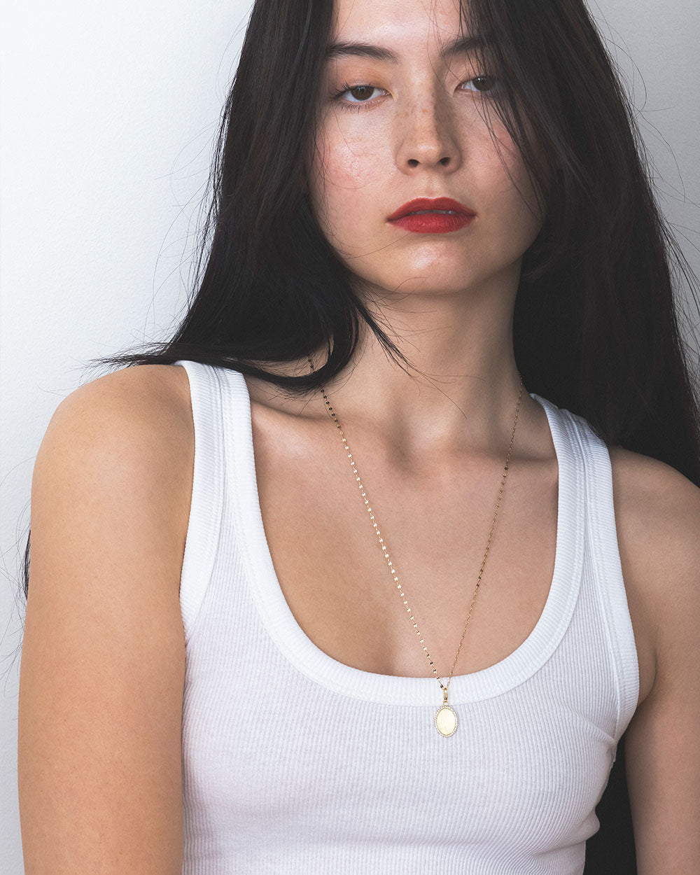 PETAL CHAIN NECKLACE 60CM - 写真3枚目