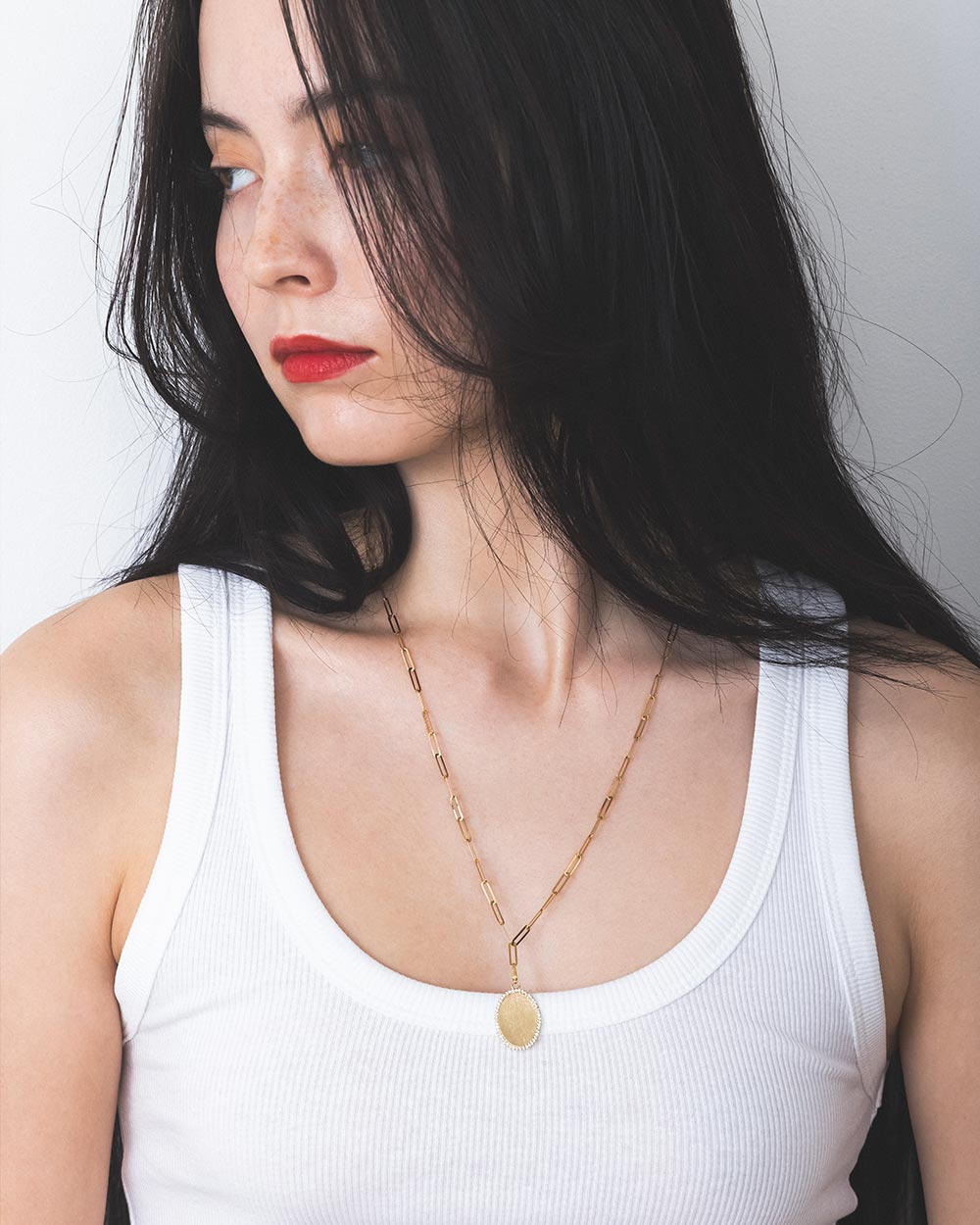 DAPHNE LONG NECKLACE YG　受注生産 - 写真3枚目