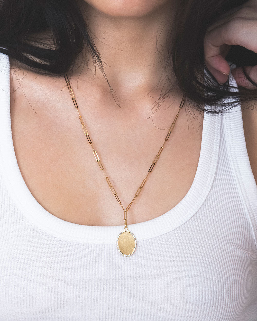DAPHNE LONG NECKLACE YG　受注生産 - 写真4枚目