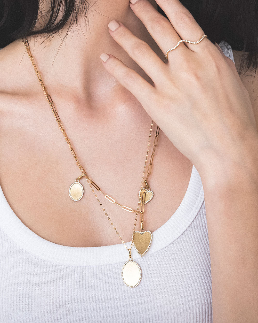 PETAL CHAIN NECKLACE 60CM　 - 写真5枚目
