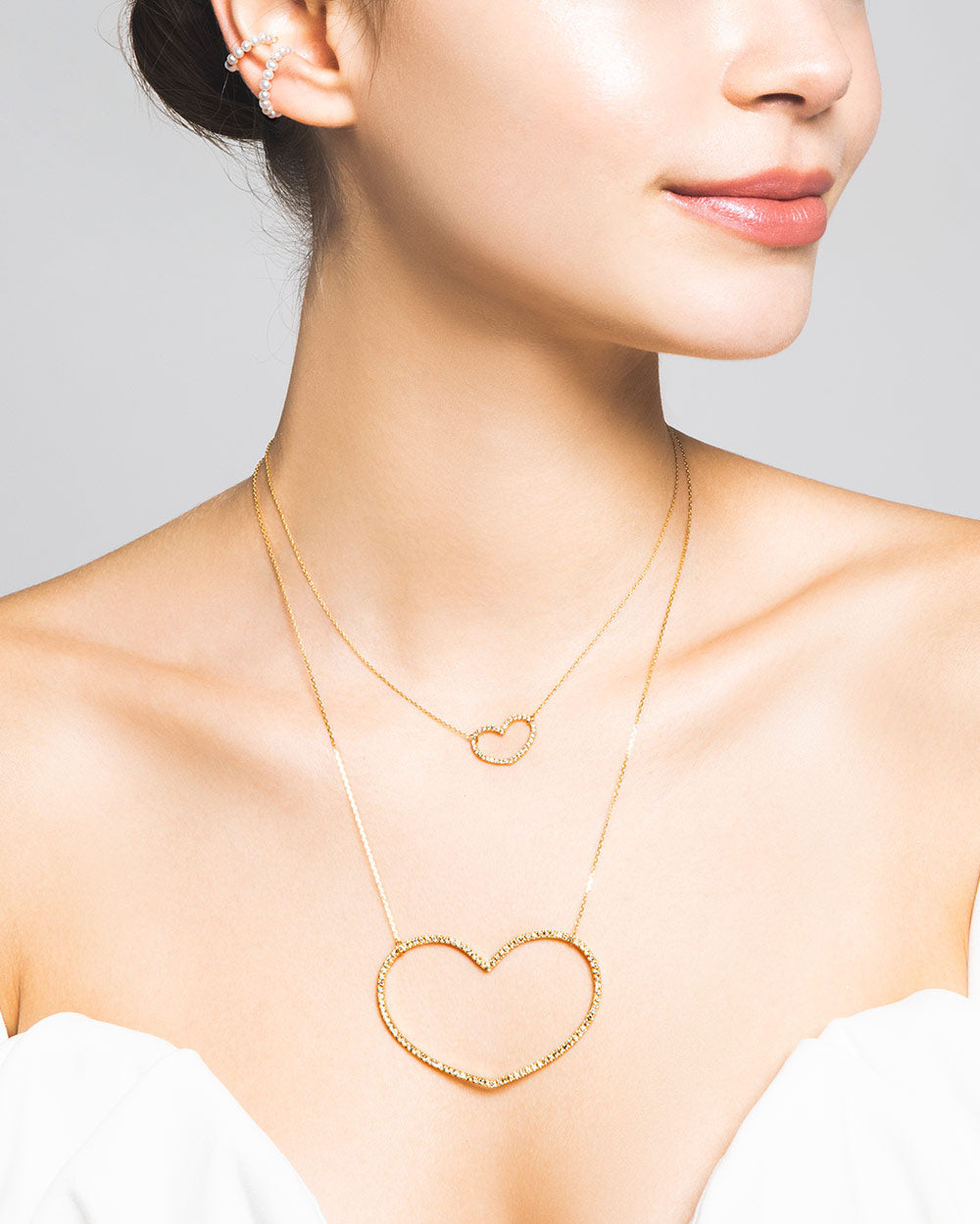 ANNA DIAMOND NECKLACE LARGE　受注生産 - 写真6枚目