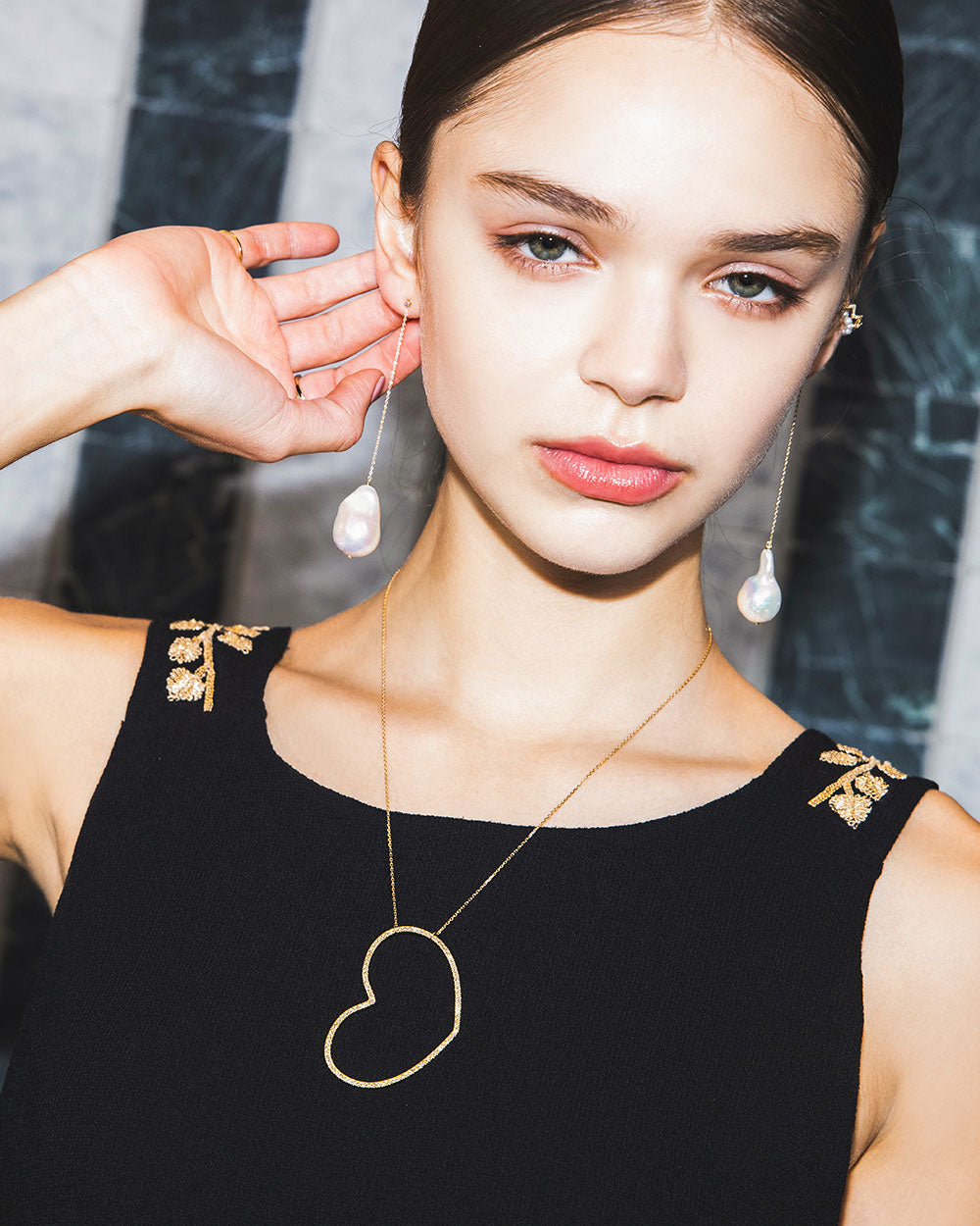 ANNA DIAMOND NECKLACE LARGE　受注生産 - 写真8枚目