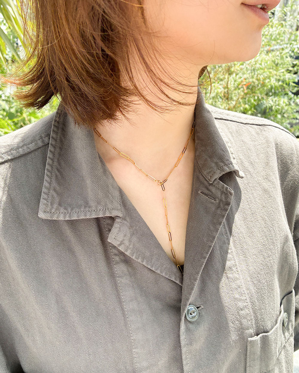 DAPHNE LONG NECKLACE YG　 - 写真14枚目