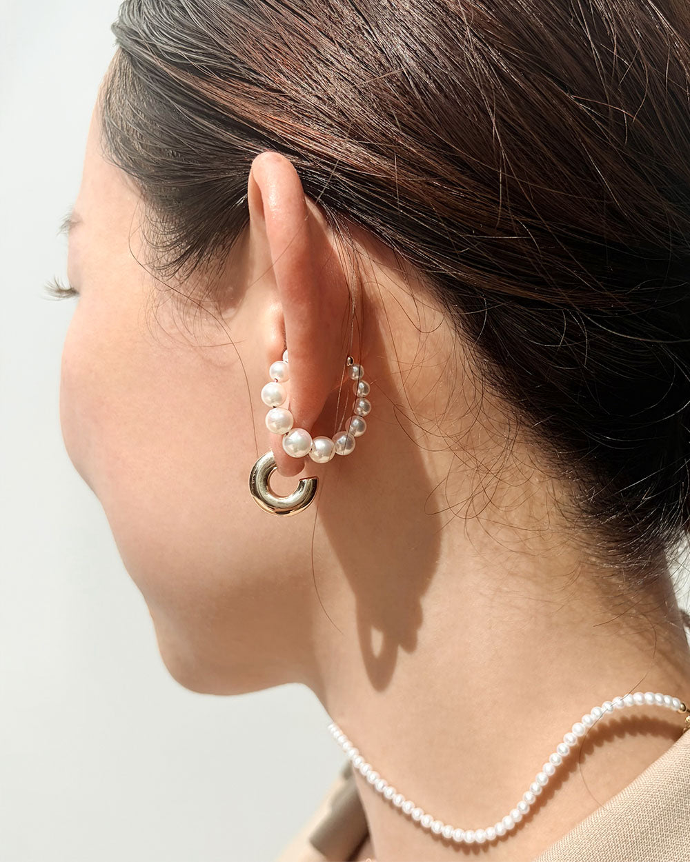 AKOYA BUBBLE GRADATION RINGCUFF - 写真3枚目