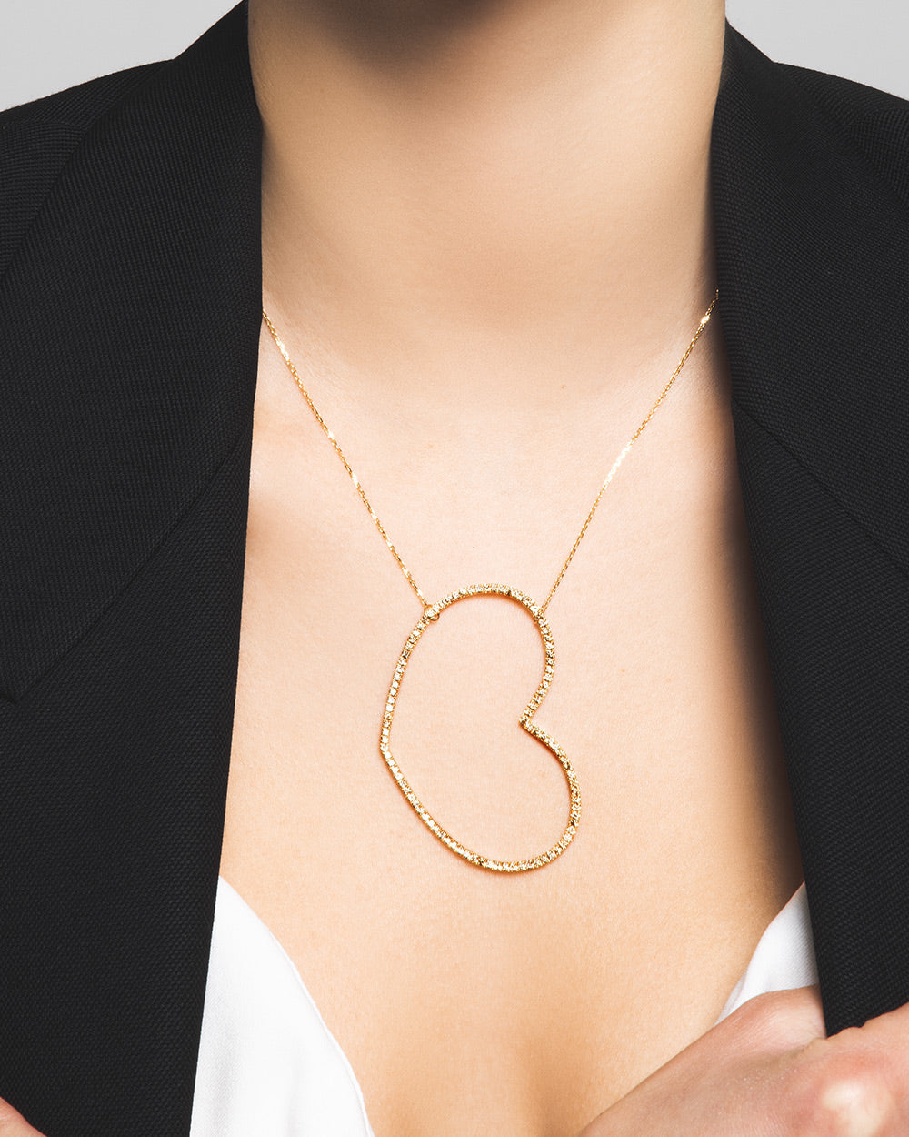 ANNA DIAMOND NECKLACE LARGE　受注生産 - 写真4枚目