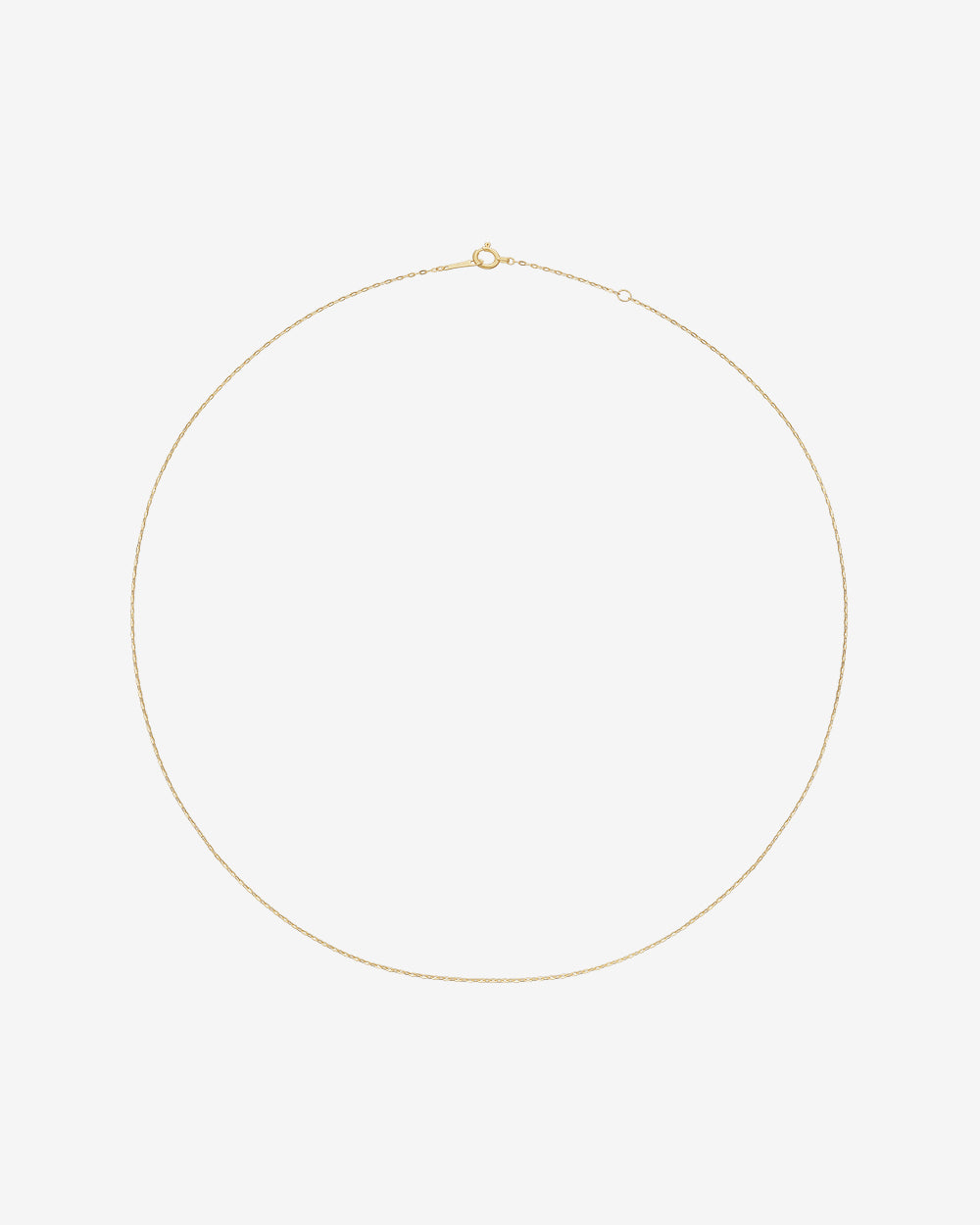 MIRROR CUT SKIN CHAIN NECKLACE - 写真2枚目